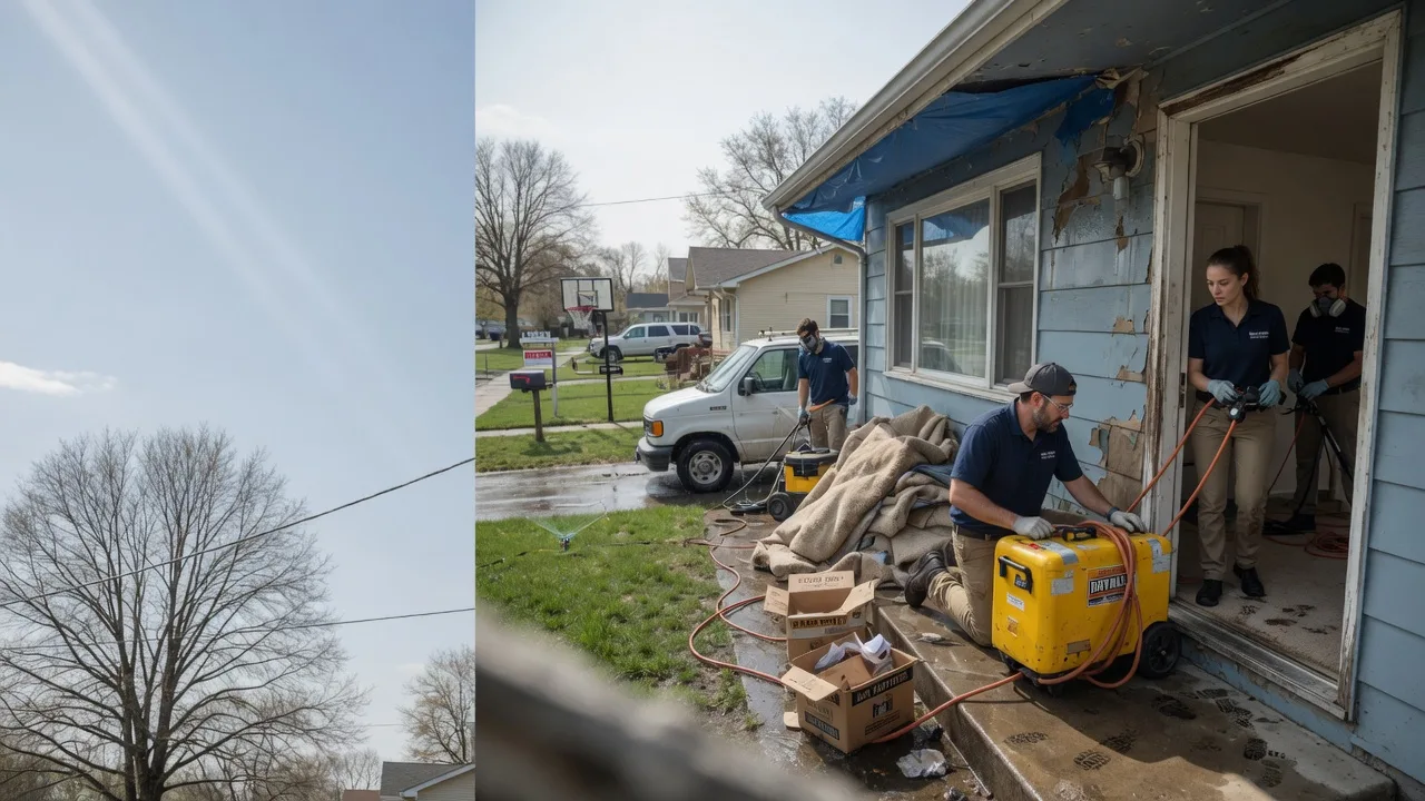 Basement Flood Cleanup in Wynnewood, OK near me